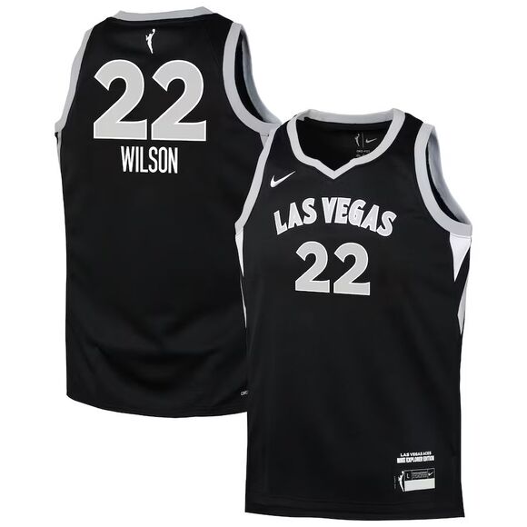 Nike Black and White Kids Jersey